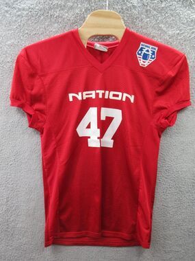 2014 NATIONAL BOWL Benjamin Ben Allen WILLIAM PATERSON Men Large Football Jersey